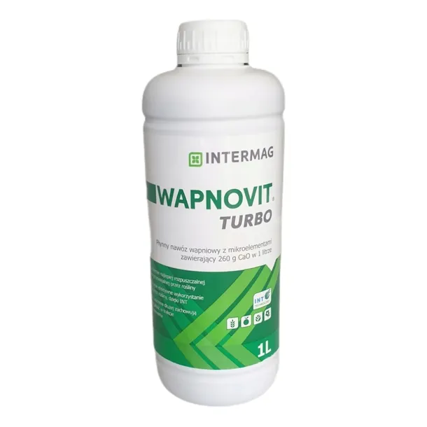 Wapnovit turbo 1l nawóz dolistny wapno Intermag
