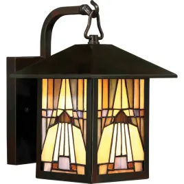 lampa-scienna-zewnetrzna-klasyczna-witrazowa-latarenka-brazowa-quoizel