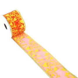 zolto-pomaranczowa-wstazka-dekoracyjna-5-cm-x-27m