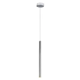 lampa-wiszaca-led-punktowa-tuba-45-cm-chrom-nad-stol-wyspe-3000k-maxlight