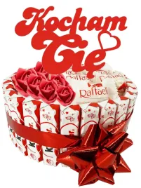 tort-kinder-zestaw-prezent-walentynki-urodziny-kosz-prezentowy-slodycze