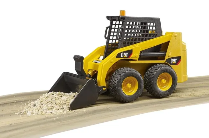 bruder-ladowarka-skid-steer-cat-02481-mini-stan-nowy-waga-z-opakowaniem-0-9-kg