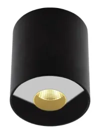 lampa-sufitowa-punktowa-led-czarna-tuba-okragla-spot-3000k-ip54-maxlight