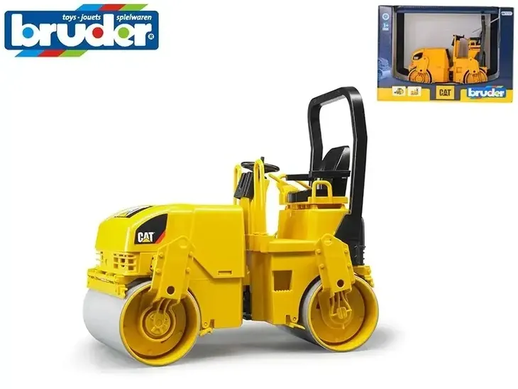 bruder-walec-drogowy-cat-02433-stan-nowy-waga-z-opakowaniem-1-kg-kod-producenta-02433