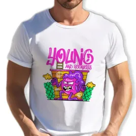 koszulka-meska-biala-t-shirt-young-and-rockless-funky-kolorowe-wzory-rozm-l