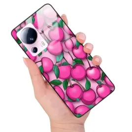 etui-do-xiaomi-13-lite-obudowa-case-glass-szklane-cherry-peach-modne-wzory