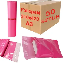 foliopaki-kurierskie-310x420-mm-a3-foliopak-do-pakowania-rozowe-50-szt