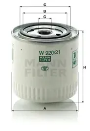 filtr-oleju-mann-filter-w-920-21