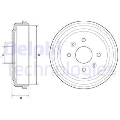 beben-hamulcowy-delphi-bf548-producent-czesci-delphi