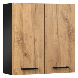 szafka-lazienkowa-wiszaca-czarna-matowa-dab-wotan-do-lazienki-loft-60-cm