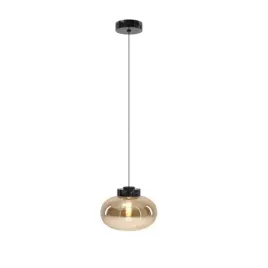 lampa-wiszaca-czarna-imitacja-marmuru-szklana-bursztyn-kula-45-cm-maxlight