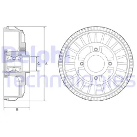 beben-hamulcowy-delphi-bfr621