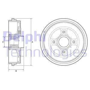 beben-hamulcowy-delphi-bfr626