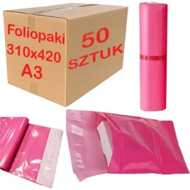 foliopaki-kurierskie-do-pakowania-420x310-mm-foliopak-a3-rozowe-50-szt