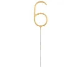 zimne-ognie-cyfra-6-zlota-17-cm-rocznica-urodziny-zimny-ogien-dekoracja