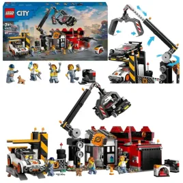 lego-city-60472-zlomowisko-z-samochodami-recykling-zgniaciarka-dzwig-zlom