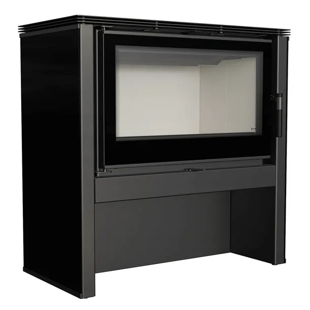 piec-kominek-wolnostojacy-kratki-juno-12kw-fi-160-na-drewno-ekoprojekt-stan-nowy-glebokosc-45-cm