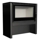 piec-kominek-wolnostojacy-kratki-juno-12kw-fi-160-na-drewno-ekoprojekt-stan-nowy-glebokosc-45-cm