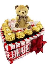 tort-kinder-raffaello-zestaw-prezent-walentynki-urodziny-kosz-slodycze