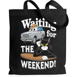torba-eko-shopper-czarny-zabawny-kot-weekend-na-zakupy-wzory-prezent