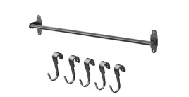 ikea-hultarp-reling-kuchnenny-60cm-haczyki-x5