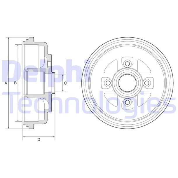 beben-hamulcowy-delphi-bf607-numer-katalogowy-oryginalu-suzuki-4351163j00