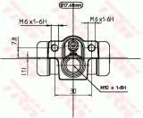cylinderek-hamulcowy-trw-bwc244-stan-nowy