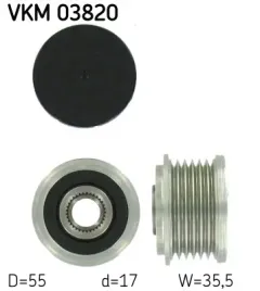 alternator-sprzeglo-jednokierunkowe-skf-vkm-03820