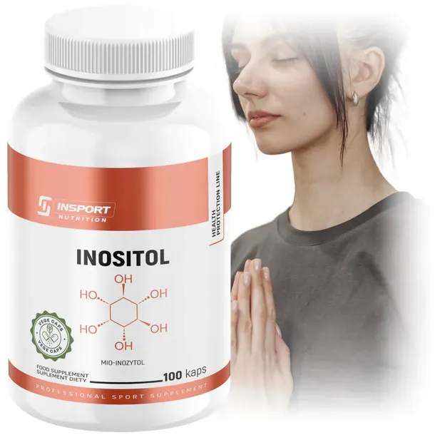 INOZYTOL 750mg 100 kap MIO INOZYTOL Witamina B8 PAMIĘĆ | INSPORT