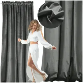 zaslona-welurowa-tasmie-gruba-szara-zabki-zaciemniajaca-gotowa-welur-velvet