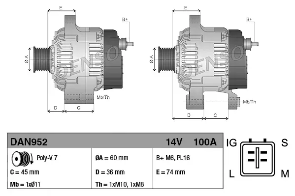 alternator-denso-dan952-prad-ladowania-alternatora-100-a