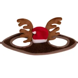 czapka-dla-konia-bez-uszu-qhp-christmashorsehatantler-renifer-full