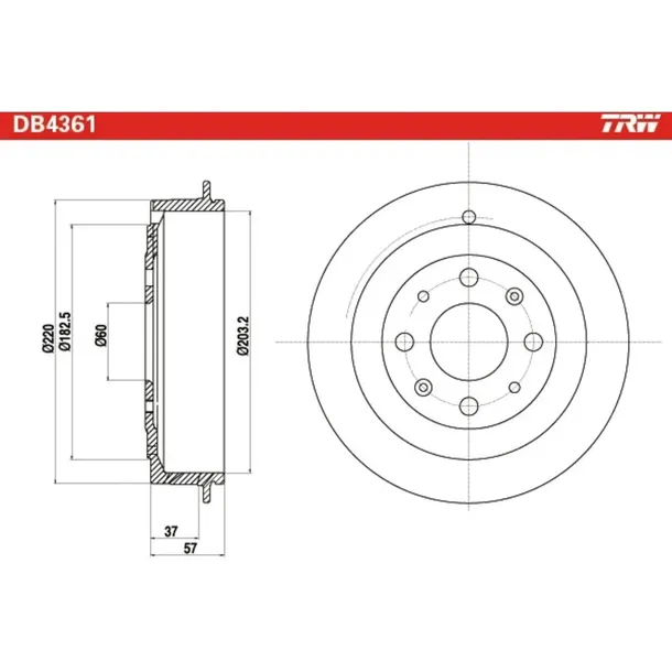 beben-hamulcowy-trw-db4361-srednica-203-mm