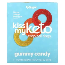 kiss-my-keto-gummy-candy-tropical-rings-mango-orange-pineapple-6-bags