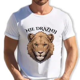 koszulka-meska-biala-t-shirt-nie-draznij-lwa-odwazne-zabawne-wzory-xl
