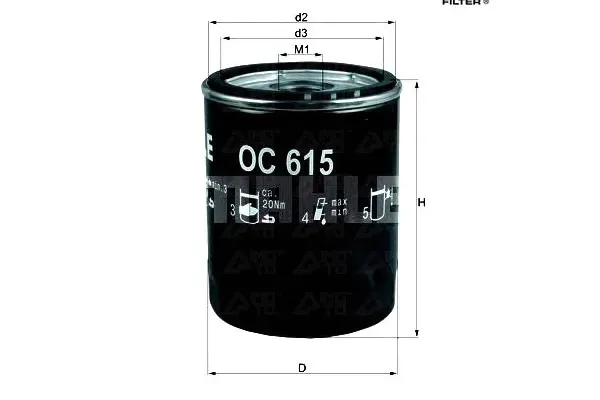 filtr-oleju-knecht-oc-615-numer-katalogowy-oryginalu-1449182-6m346731aa-we0114302-wly414