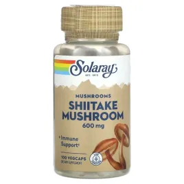 solaray-mushrooms-shiitake-mushroom-600-mg-100-vegcaps