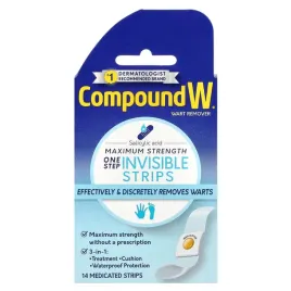 compound-w-wart-remover-one-step-invisible-strips-maximum-strength-14-m