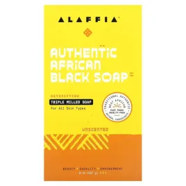 alaffia-authentic-african-black-soap-triple-milled-unscented-8-oz-227
