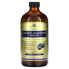 solgar-cytrynian-wapnia-i-magnezu-w-plynie-z-witamina-d3-jagoda-473-ml