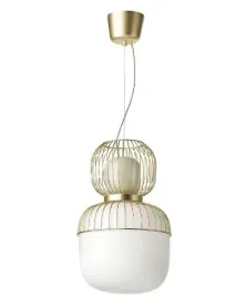 ikea-pilblixt-lampa-wiszaca-biel-zielen-szklo-imitacja-zlota-metal-33-cm