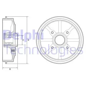 beben-hamulcowy-delphi-bfr484