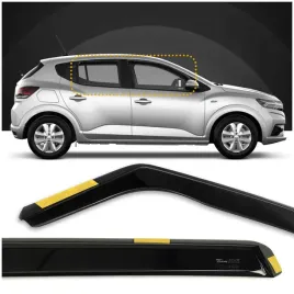 owiewki-szyb-bocznych-heko-do-dacia-sandero-iii-2021-hatchback-or-4-szt