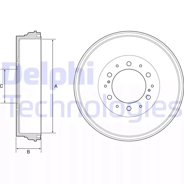 beben-hamulcowy-delphi-bf537-producent-czesci-delphi