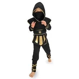stroj-dla-dzieci-ninja-japonski-z-maska-czarny-dzieciecy-96-116