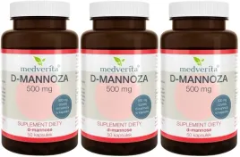 3-x-medverita-d-mannoza-500mg-50kaps-infekcje-ukladu-moczowego-monosacharyd