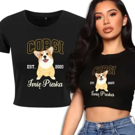 koszulka-krotka-damska-czarna-na-prezent-dla-psiary-corgi-imie-wzory-s