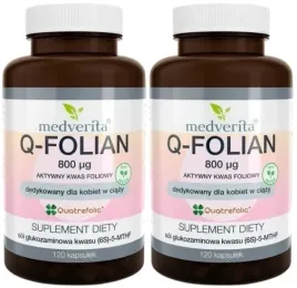 2-x-medverita-q-folian-800-ug-120-kapsulek-ochrona-ciazy-przed-powiklaniami