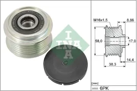 alternator-sprzeglo-jednokierunkowe-ina-535-0296-10