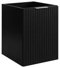 szafka-lazienkowa-wiszaca-pod-umywalke-40-czarna-drzwi-ryflowany-front-mdf
